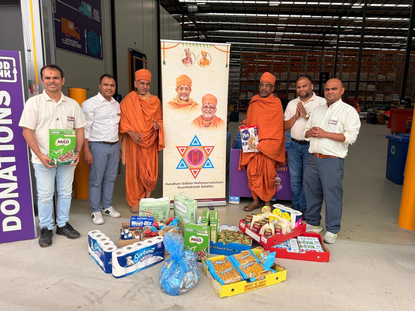 HSAPSS Australia Food Bank seva
