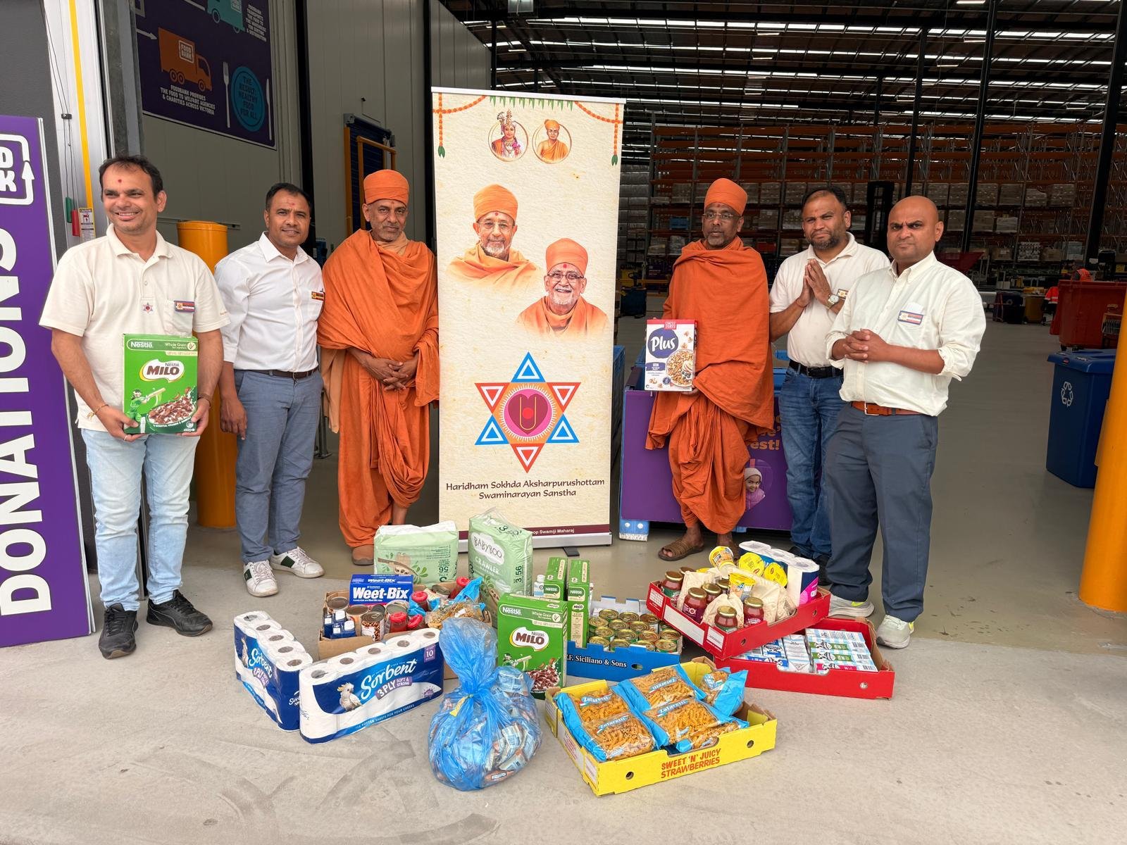 HSAPSS Australia volunteers supporting Food Bank