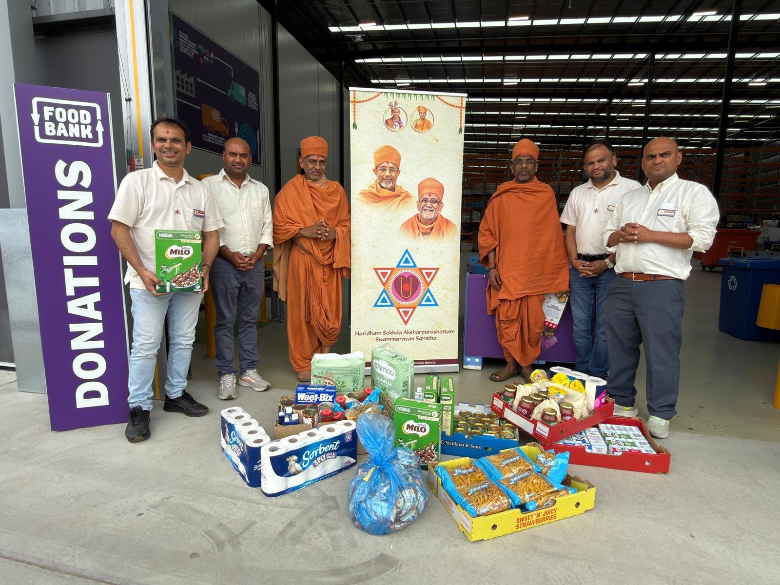 HSAPSS Australia Food Bank community donation