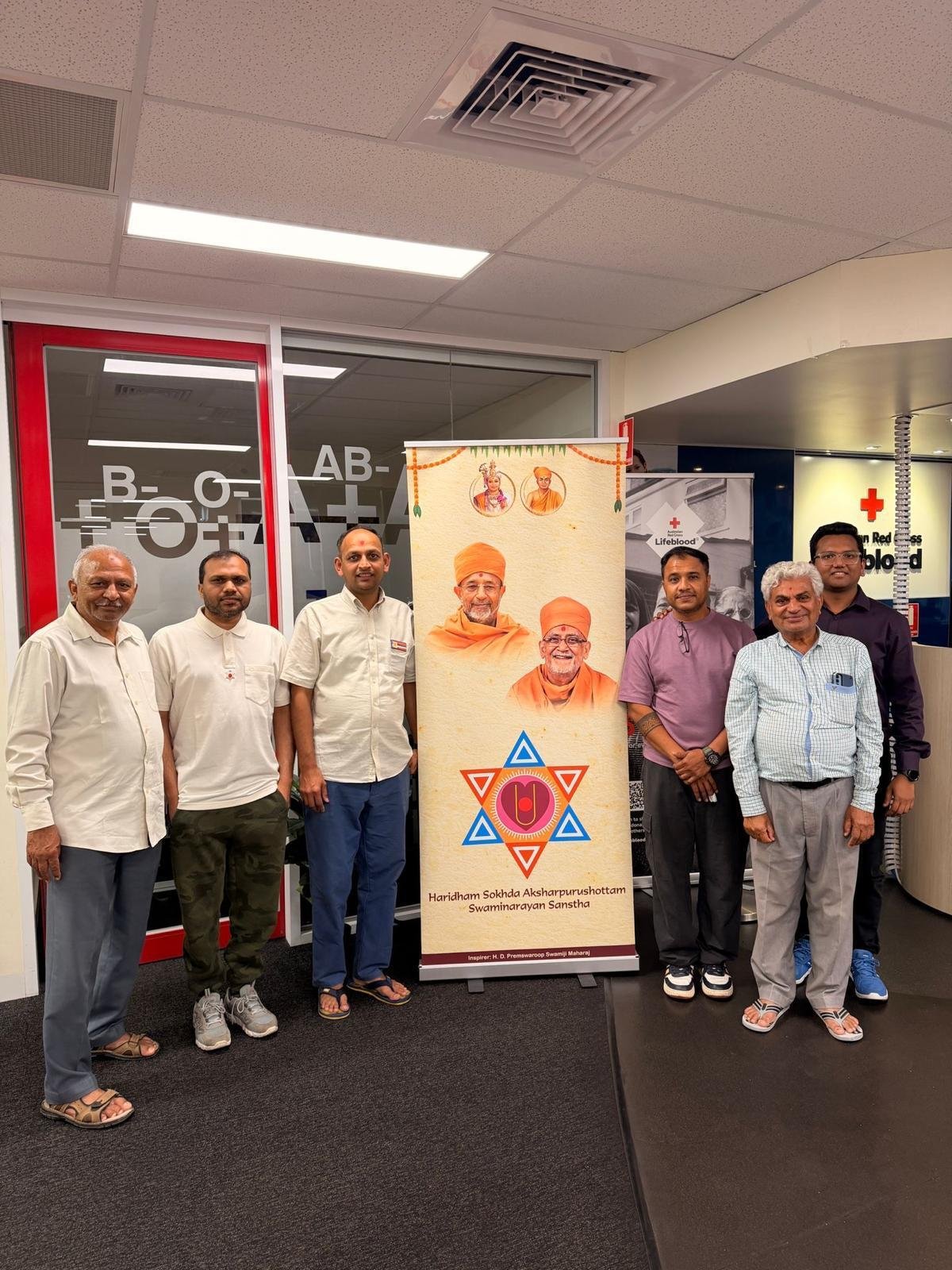 HSAPSS Australia blood donation at Lifeblood